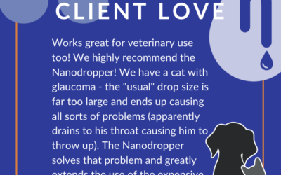 Nanodropper: Not Just for Humans—Pets Love It Too!